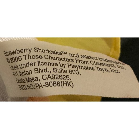 Strawberry Shortcake Lemon Meringue 2006 Playmates 12" Plush Doll Toy - Picture 8 of 9